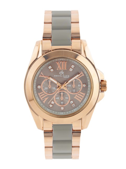 

Daniel Klein Premium Women Taupe Dial Watch DK10235-9