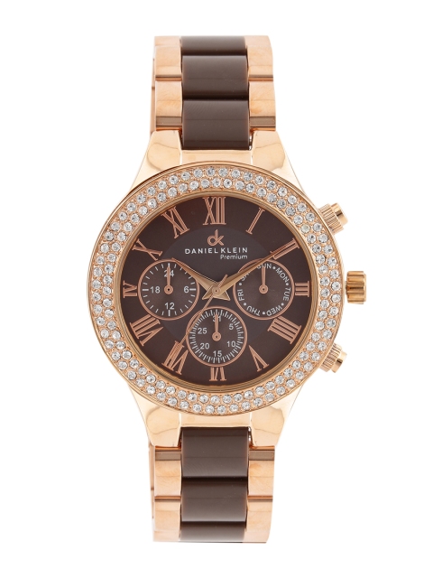 

Daniel Klein Premium Women Brown Dial Watch DK10361-4