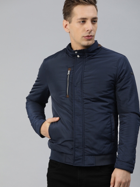 

U.S. Polo Assn. Men Blue Solid Bomber