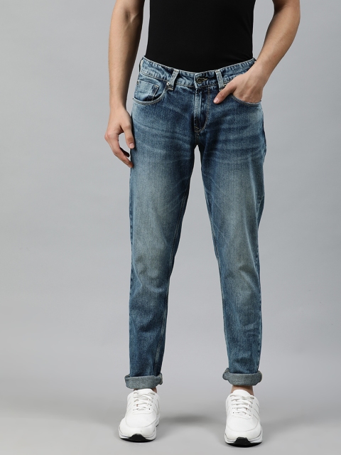 

SPYKAR Men Blue Skinny Fit Low-Rise Clean Look Stretchable Jeans