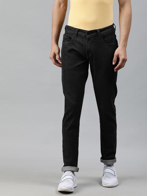 

SPYKAR Men Black Skinny Fit Low-Rise Clean Look Stretchable Jeans