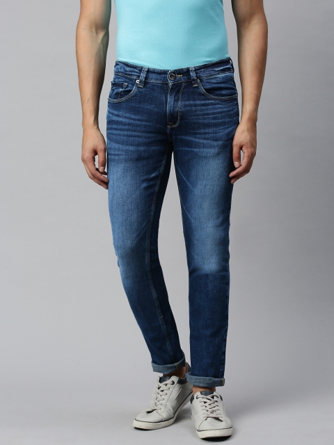 

SPYKAR Men Blue Skinny Fit Low-Rise Clean Look Jeans