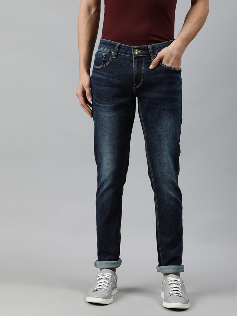 

SPYKAR Men Blue Skinny Fit Low-Rise Clean Look Stretchable Jeans