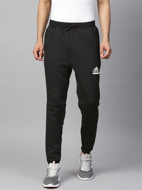 

ADIDAS Men Black Solid Sport Inspired Z.N.E. Aeroready Track Pants