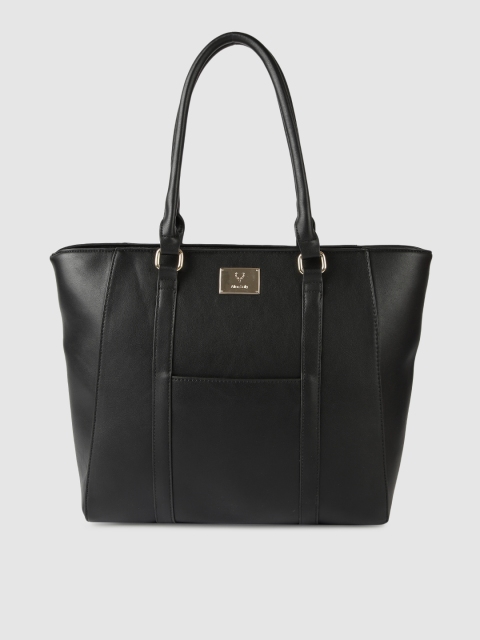 

Allen Solly Black Solid Shoulder Bag