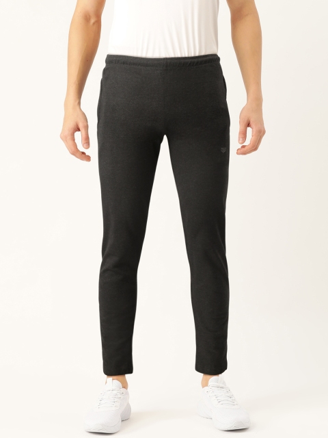 

Sports52 wear Men Charcoal Grey Solid Track Pants