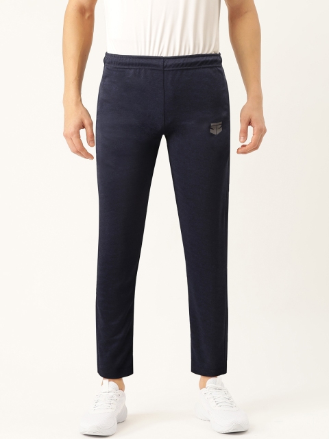 

Sports52 wear Men Navy Blue Solid Track Pants