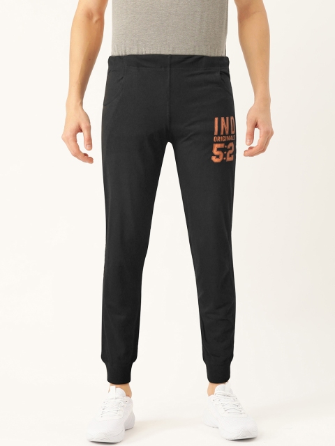 

Sports52 wear Men Black Solid Slim Fit Joggers