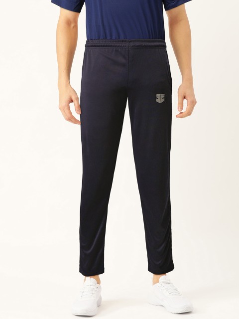 

Sports52 wear Men Navy Solid Slim Fit Track Pants, Navy blue