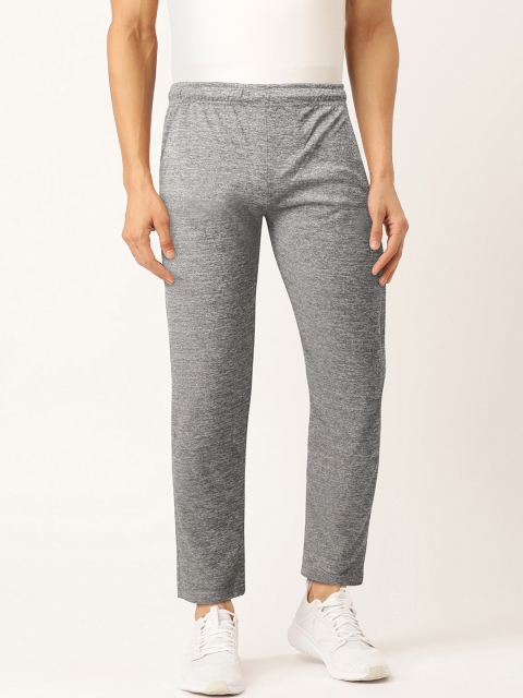 

Sports52 wear Men Grey Melange Solid Track Pants