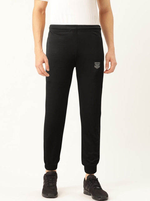 

Sports52 wear Men Black Solid Joggers