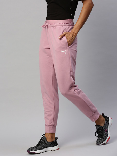 

Puma Women Pink Solid Regular Fit DryCell Modern Sports Joggers
