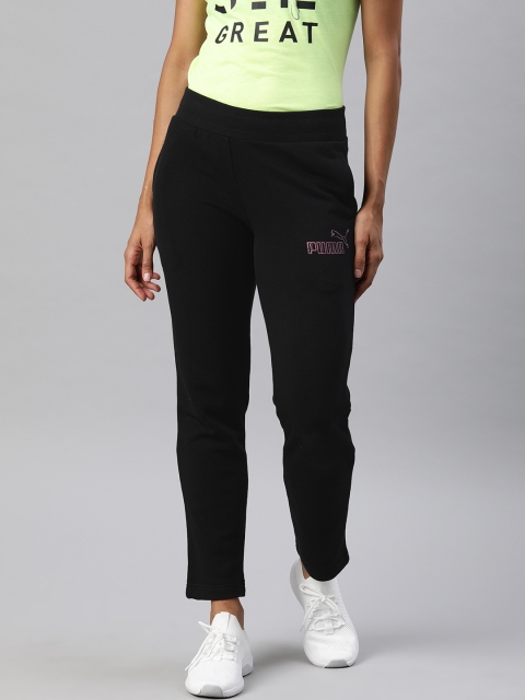 

Puma Women Black OP 3 Solid Sweat Pants