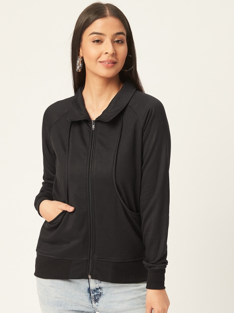 

Alsace Lorraine Paris Women Black Solid Sweatshirt