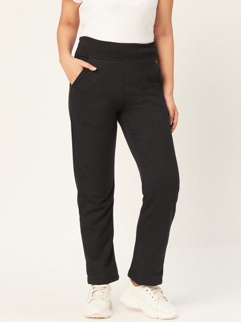 

Alsace Lorraine Paris Women Black Solid Track Pants