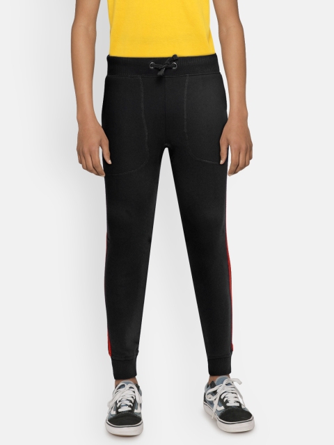 

GAP Boys Navy Blue Straight Fit Side Striped Joggers