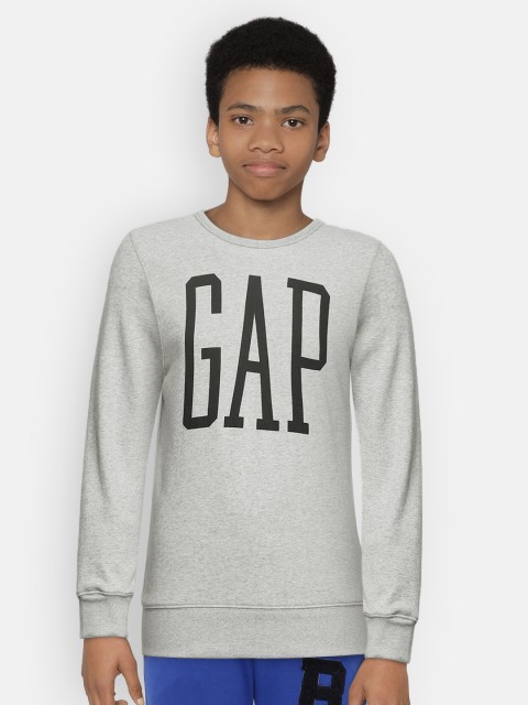 

GAP Boys Grey Printed Sweatshirt