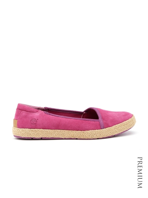 

Timberland Women Pink Suede Espadrilles
