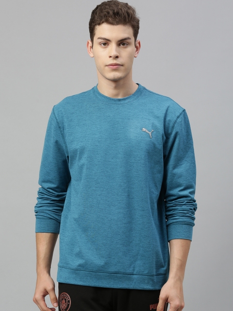 

Puma Men Blue Solid Sweatshirt