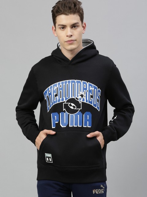 

Puma Men Black Printed Organic Cotton x TH Rev. Sweatshirt