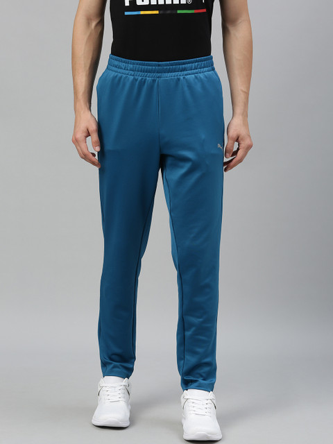 

Puma Men's Blue Solid Trackpants