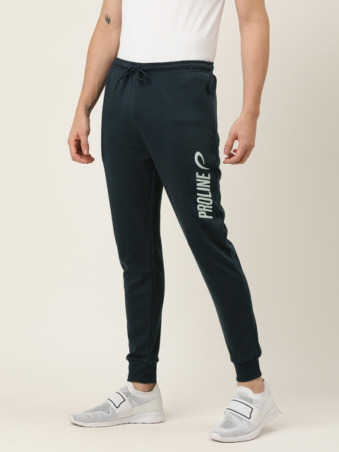 

Proline Active Men Navy Blue Solid Slim Fit Knitted Joggers