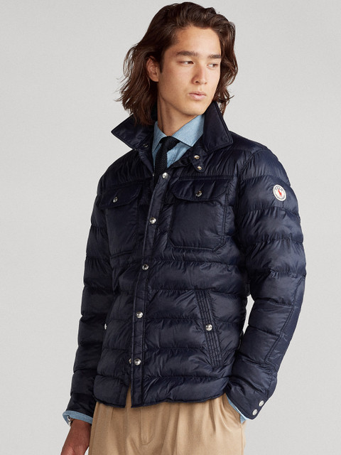 

Polo Ralph Lauren Water-Repellent Quilted Jacket, Navy blue