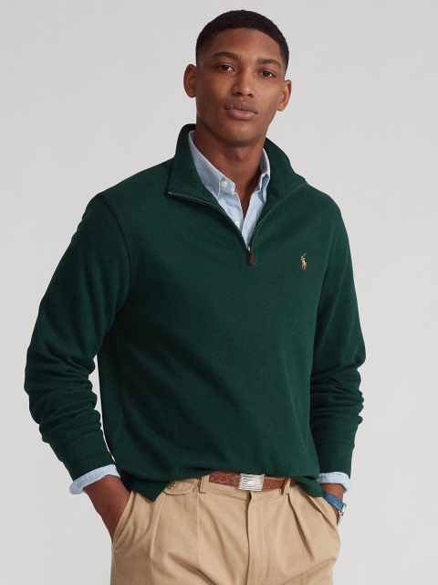 

Polo Ralph Lauren Estate Rib Half Zip Pullover, Green