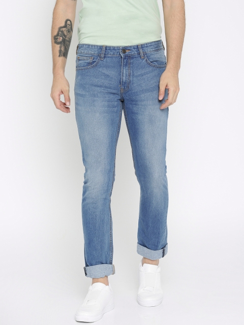 

HIGHLANDER Men Blue Regular Fit Mid-Rise Jeans