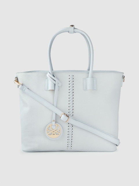 

United Colors of Benetton Blue Solid Shoulder Bag