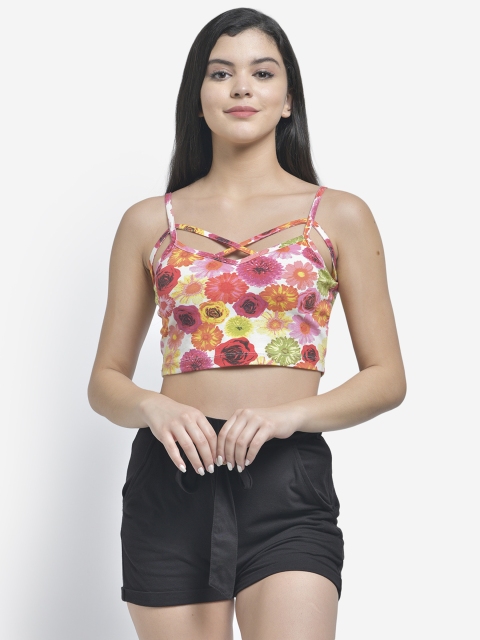 

Texco Women Multicoloured Floral Printed Top, Multi