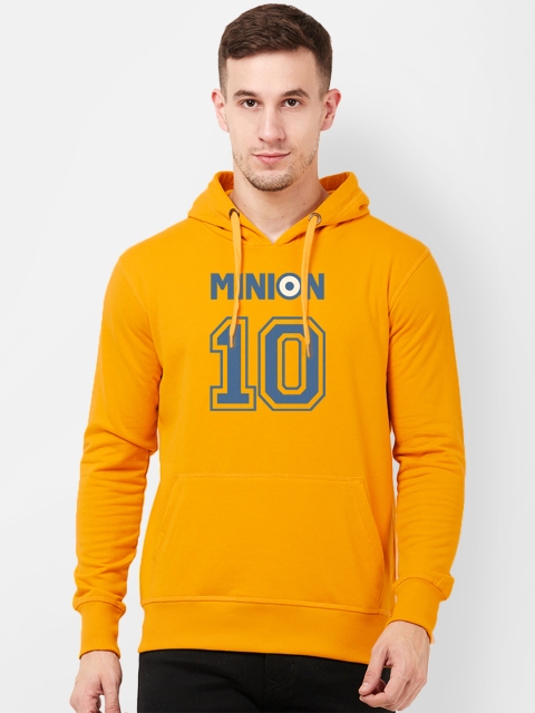

Free Authority Men Yellow & Blue Minions Print Hooded Sweatshirt