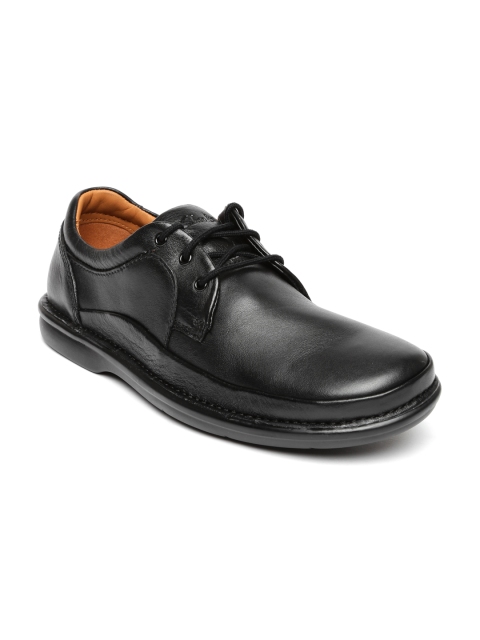 

Clarks Men Black Leather Formal Shoes