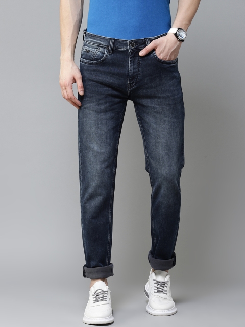 

Blackberrys Men Navy Blue Skinny Fit Mid-Rise Clean Look Stretchable Jeans