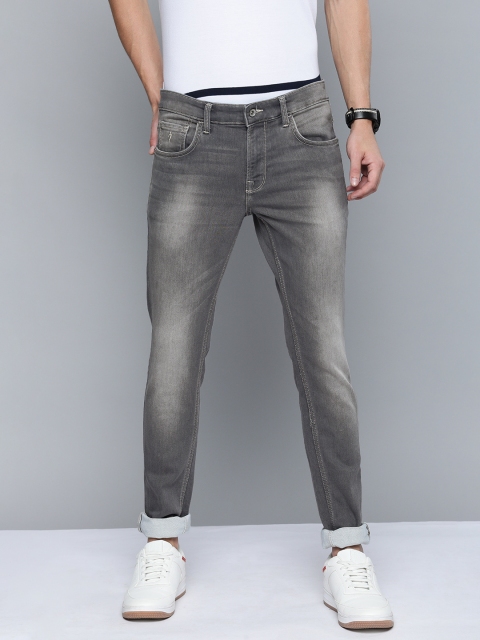

Indian Terrain Men Grey Regular Kruger Skinny Fit Heavy Fade Stretchable Jeans