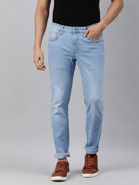 

Indian Terrain Men Blue Brooklyn Slim Fit Light Fade Stretchable Jeans