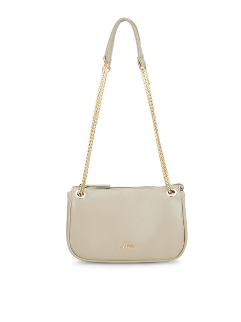 

Lavie Beige Solid Shoulder Bag
