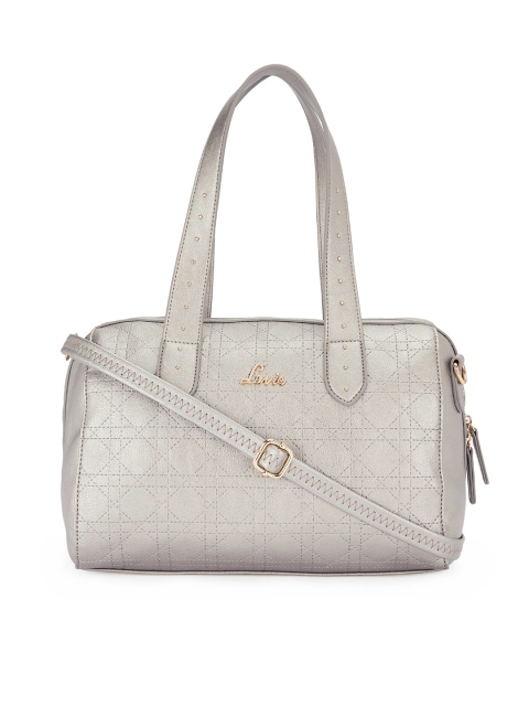 

Lavie Silver-Toned Solid Handheld Bag