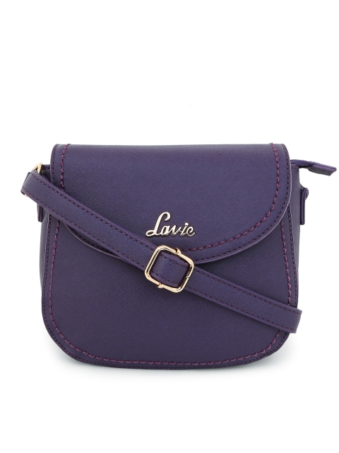 

Lavie Purple Solid Sling Bag