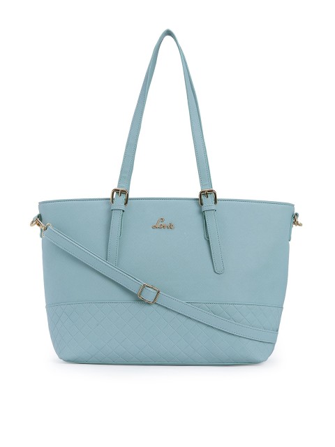 

Lavie Blue Solid Handheld Bag