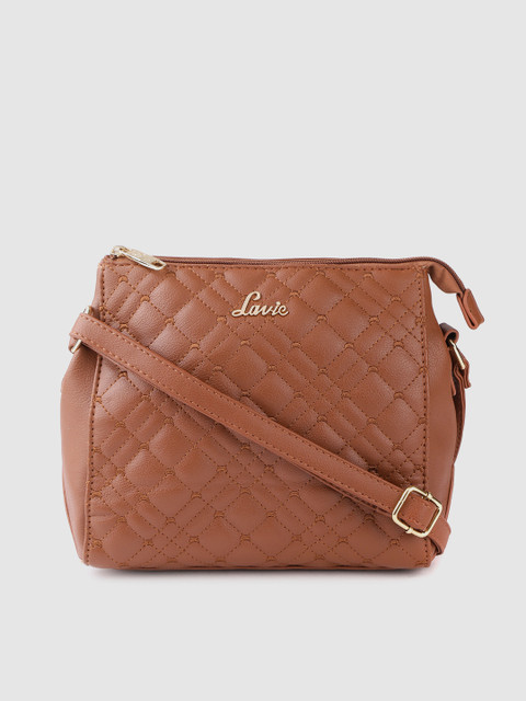 

Lavie Tan Brown Quilted Sling Bag