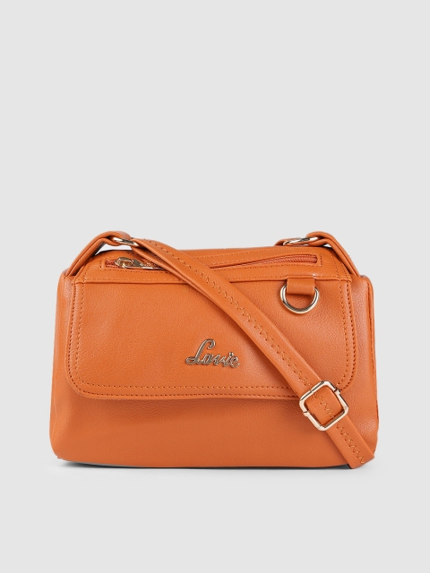 

Lavie Brown Solid Sling Bag
