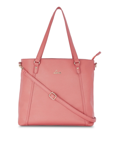 

Lavie Pink Solid Shoulder Bag