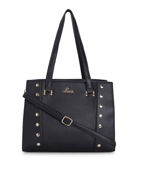 

Lavie Black Solid Shoulder Bag
