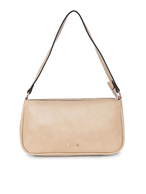 

Lavie Beige Solid Handheld Bag