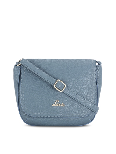 

Lavie Blue Solid Sling Bag