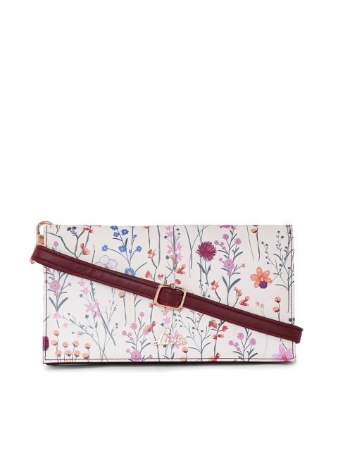 

Lavie Women White Printed Two Fold Wallet