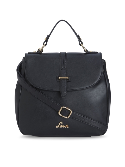 

Lavie Black Solid Sling Bag