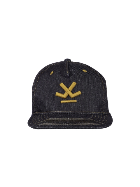 

WROGN Unisex Navy Blue Embroidered Baseball Cap