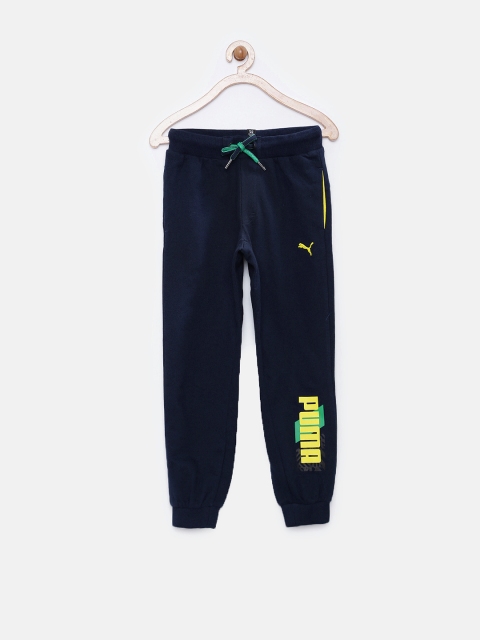 

PUMA Boys Navy Lounge Pants, Navy blue
